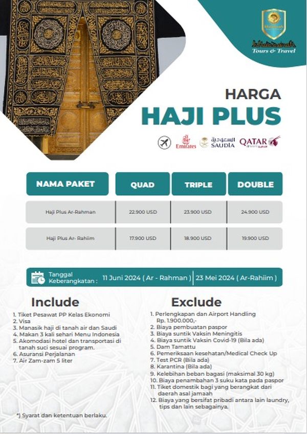 Paket Haji ONH Plus 2025 Di Tangerang